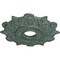 Ekena Millwork Preston Ceiling Medallion (Fits Canopies up to 4"), Hand-Painted Cloud Burst, 17 1/2"OD x 4"ID x 1"P CM17PRCBF - alternate 2